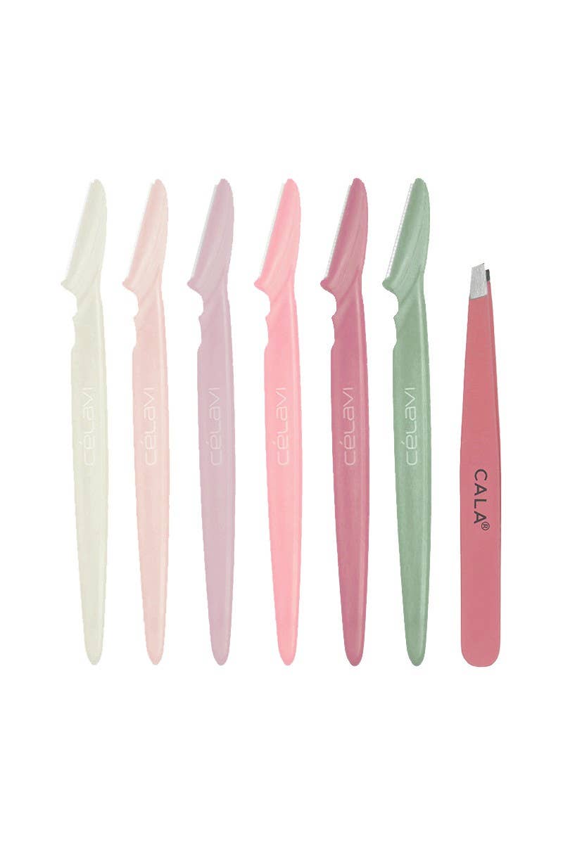 Celavi 45618 Derma Razor Set With Tweezer & Storage Bag