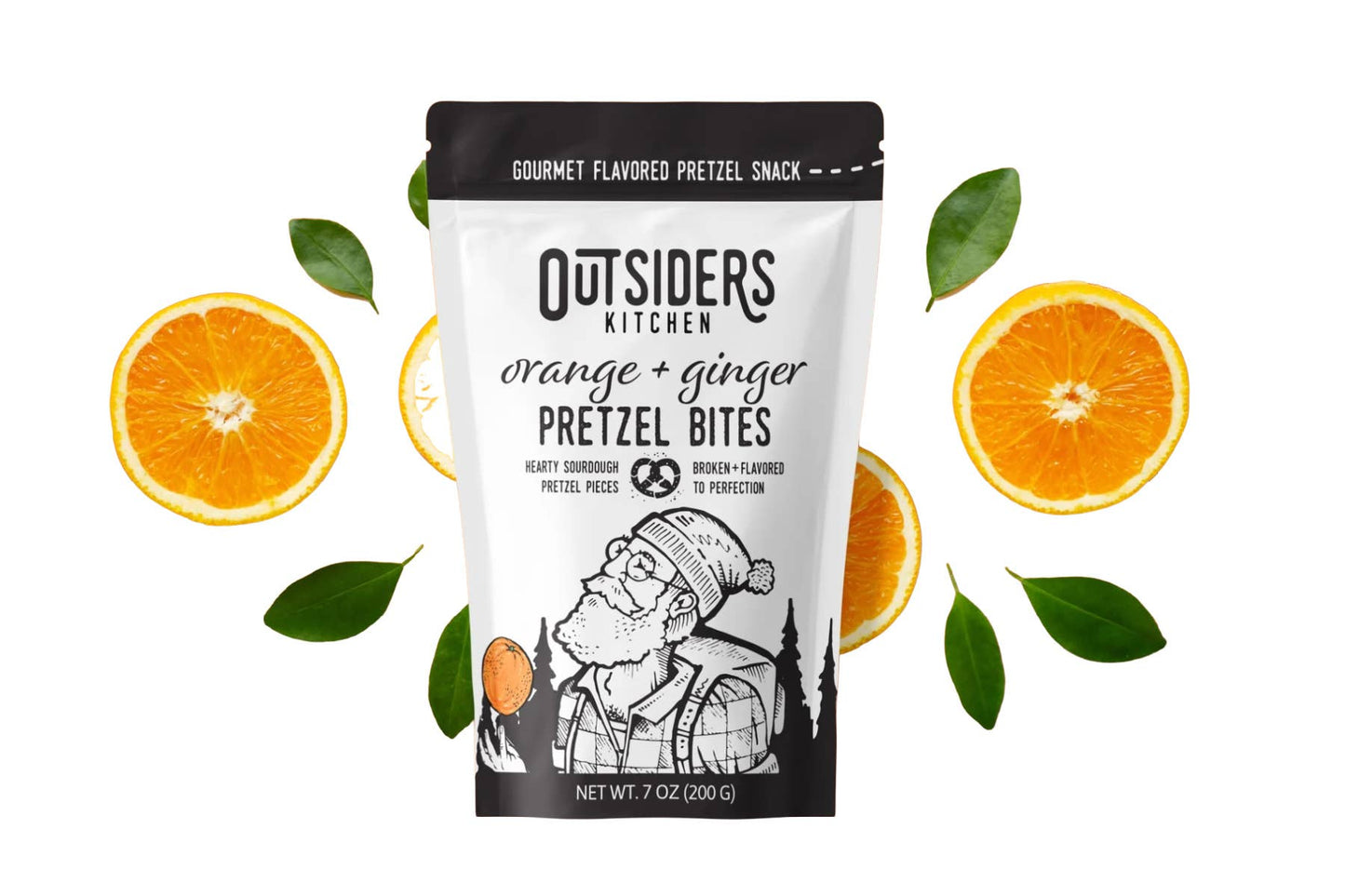 Outsiders Kitchen - Orange + Ginger Pretzel Bites 1 bag