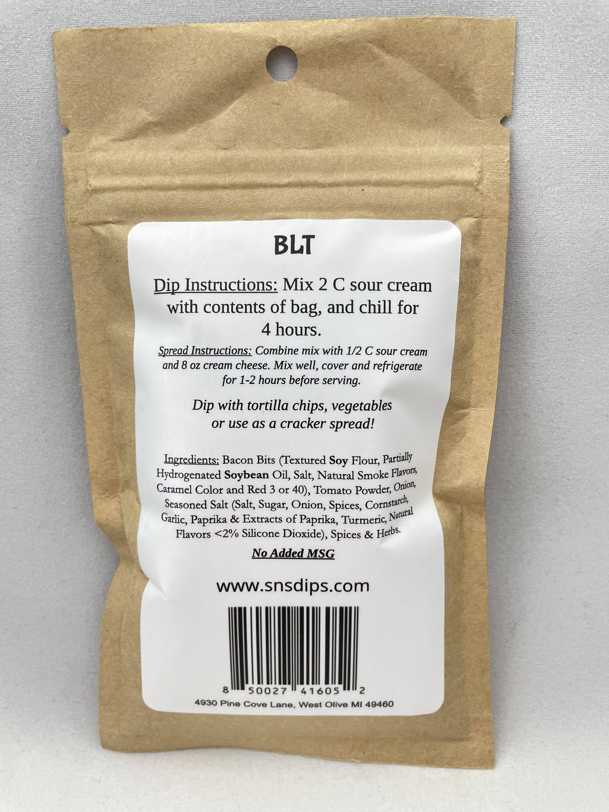 SnS Dips - BLT Dip (gluten free)