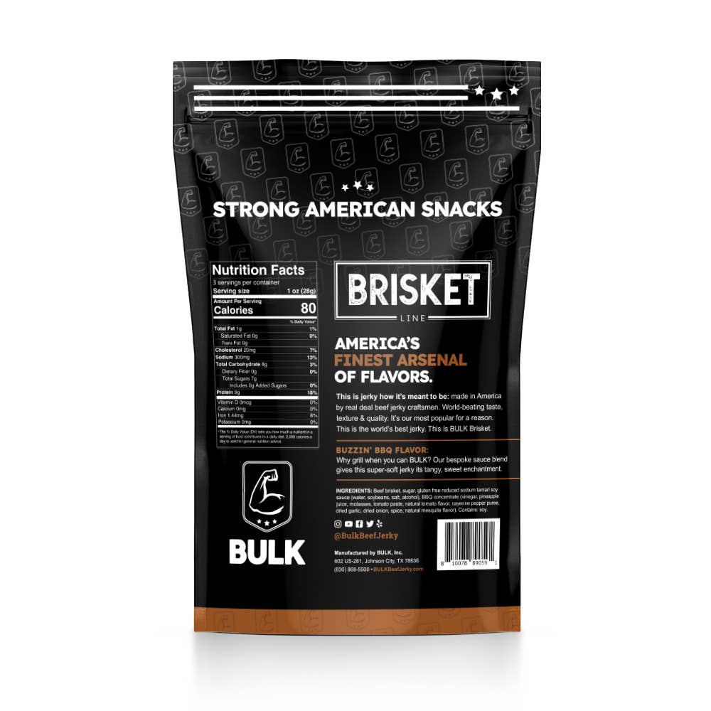 Brisket Beef Jerky - All Natural