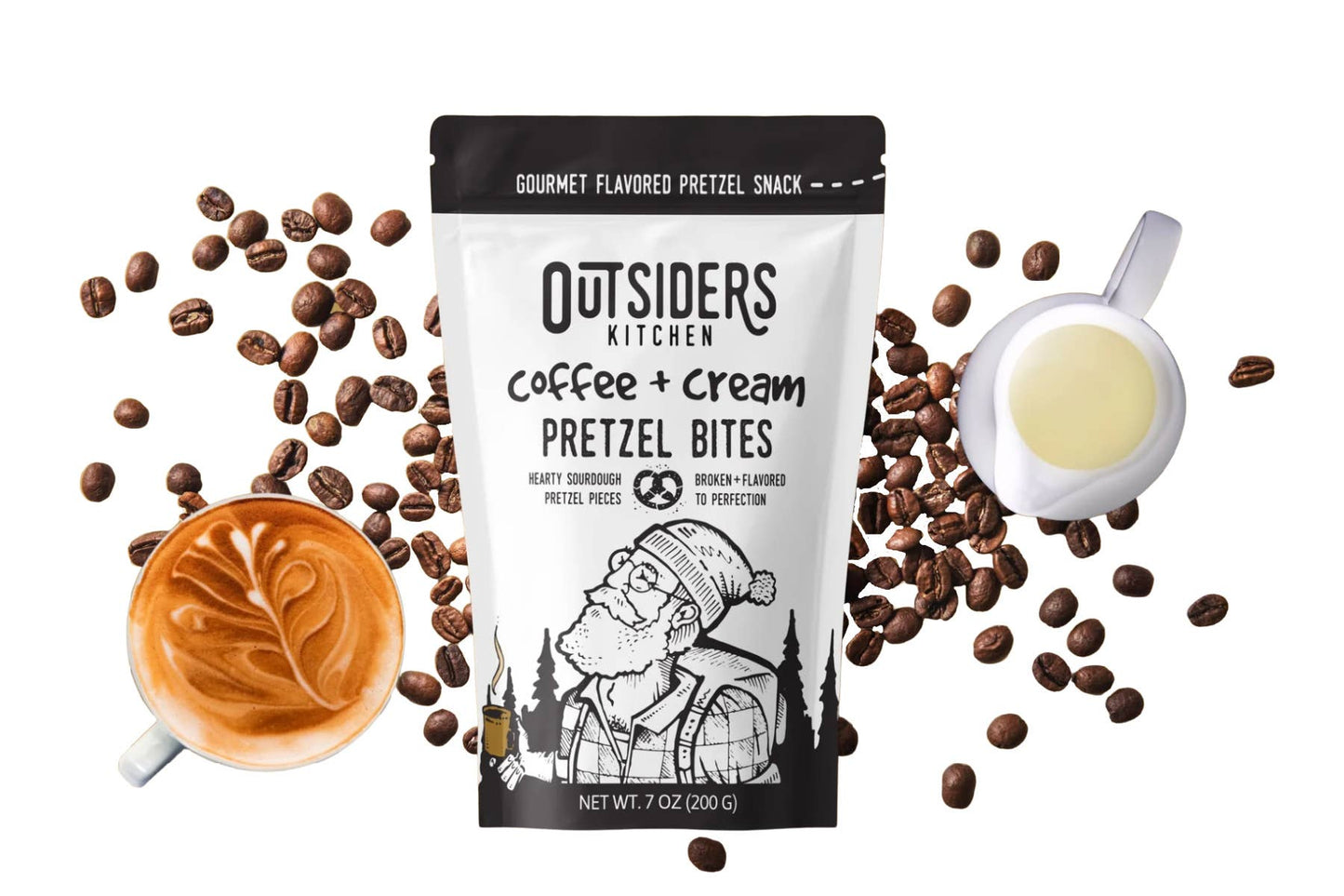 Outsiders Kitchen - Coffee + Cream Pretzel Bites 1 bag