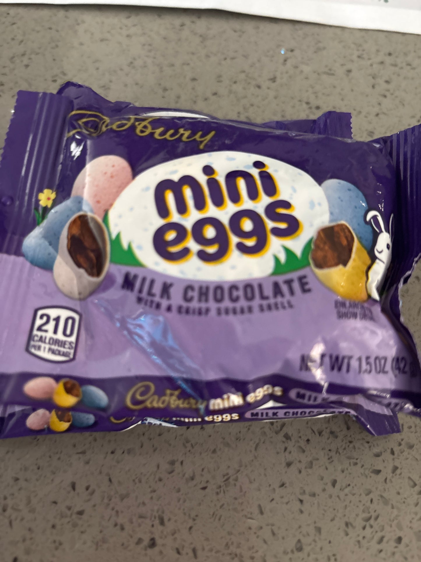 Three mini eggs