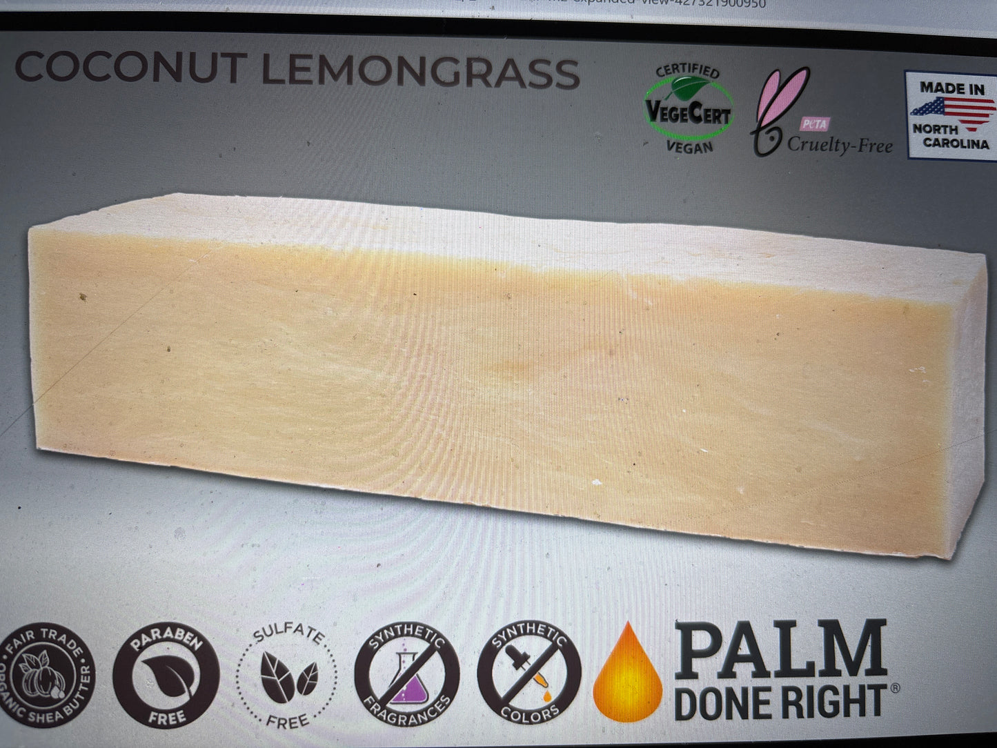 Coconut lemongrass