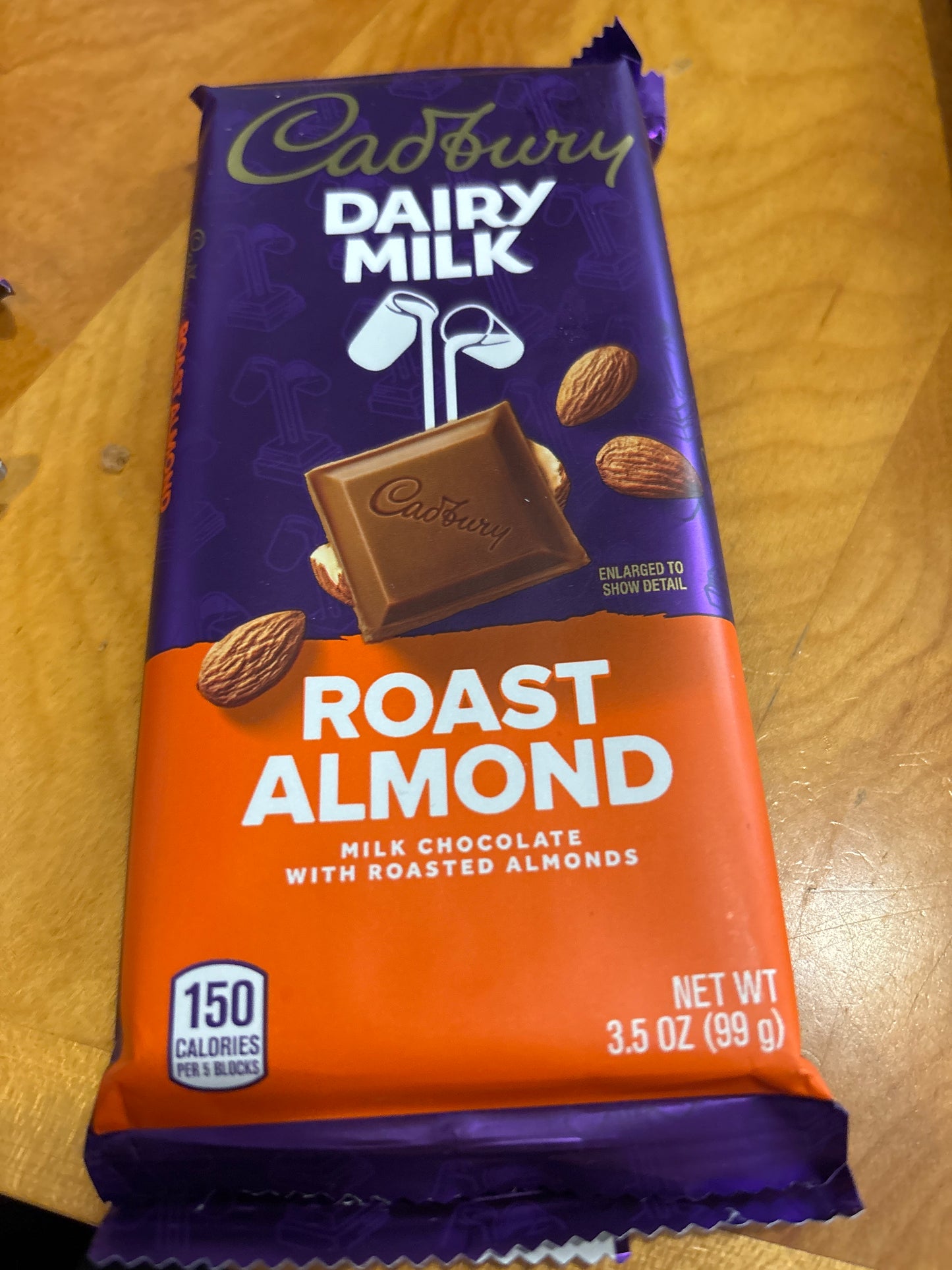 Cadbury roasted almond