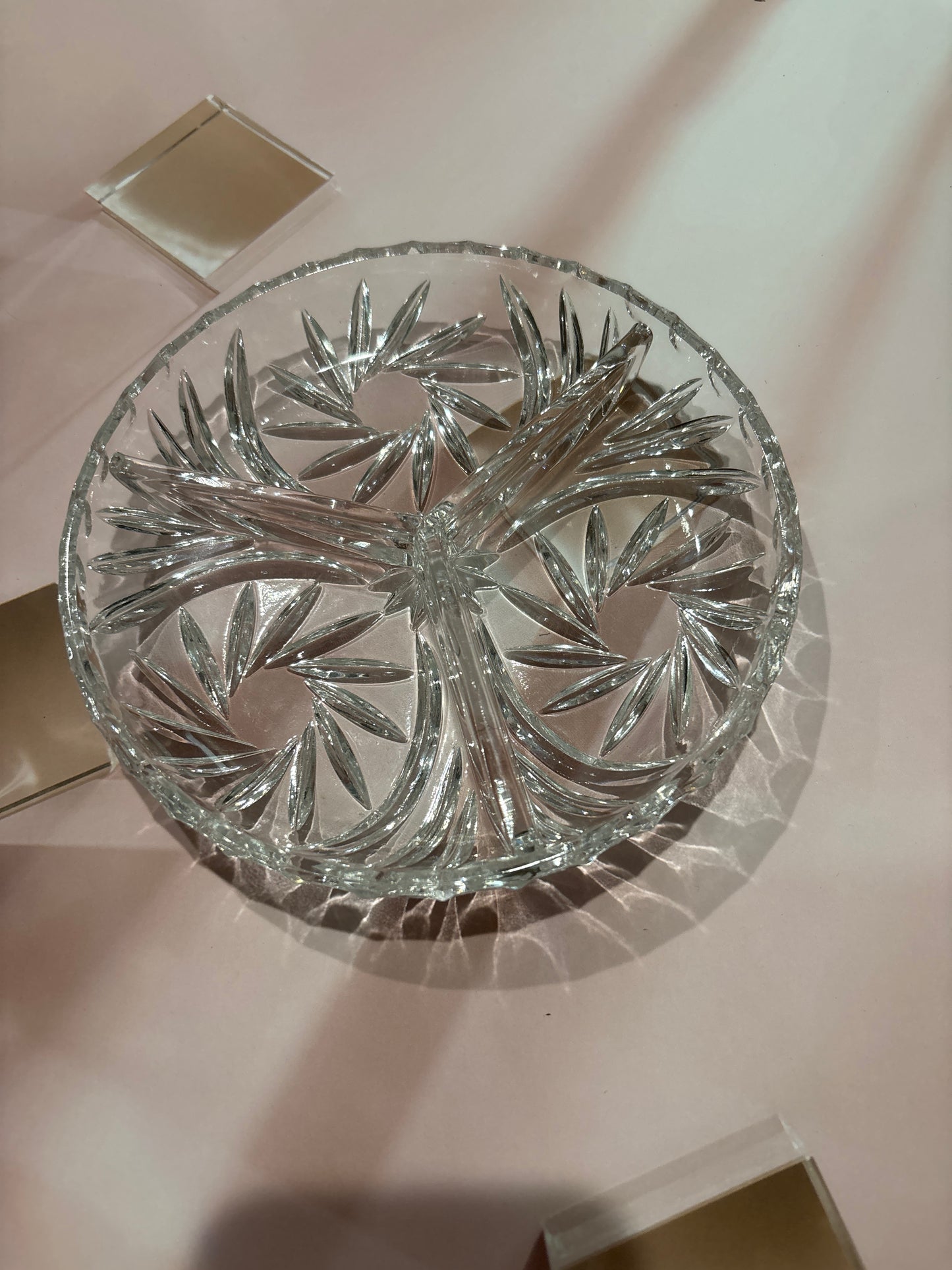 Crystal dish