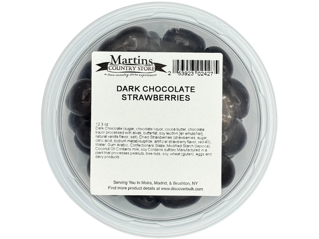 DARK CHOCOLATE STRAWBERRIES 12.3oz
