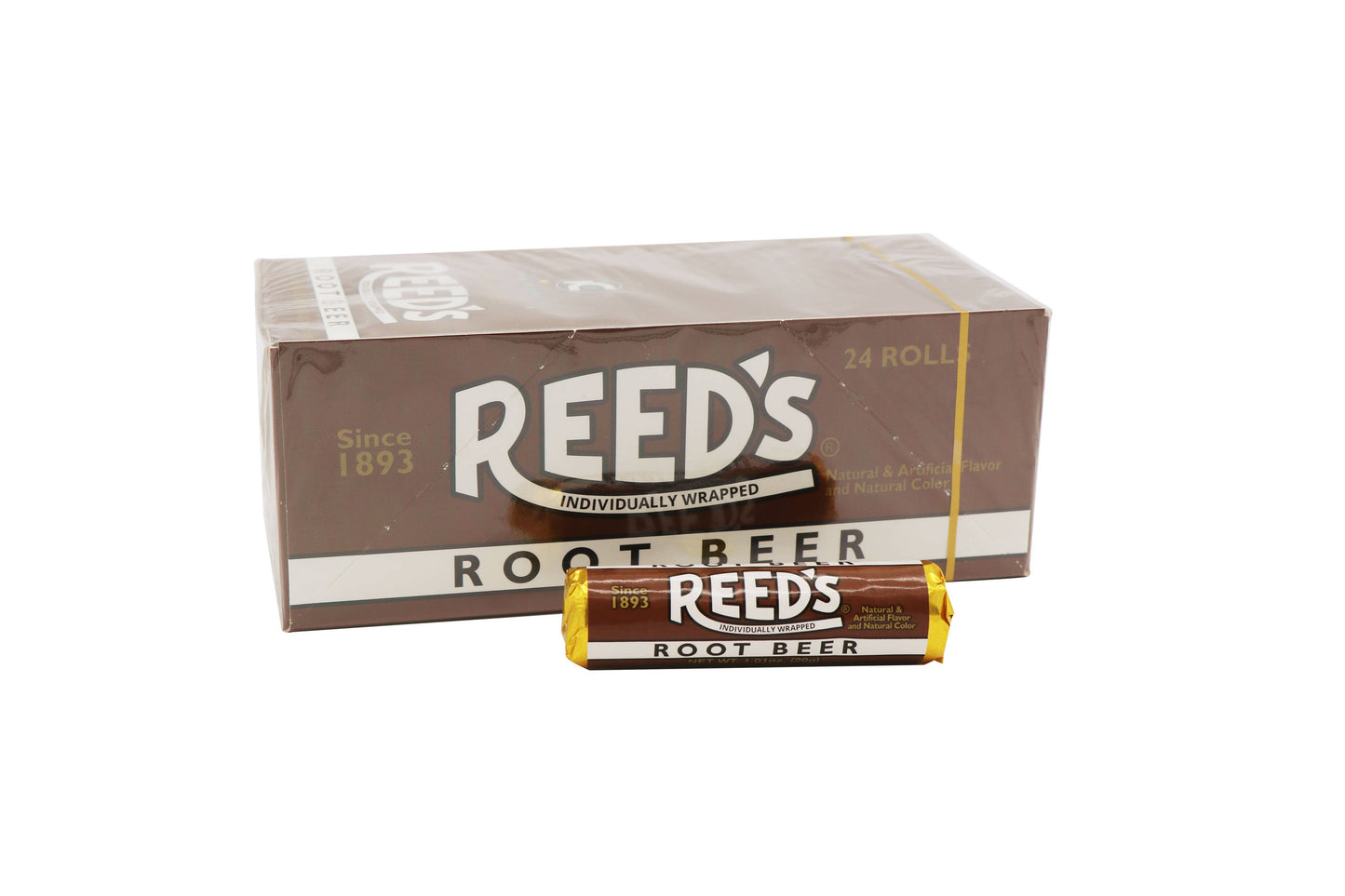 Reed's Candy Rolls Root Beer,