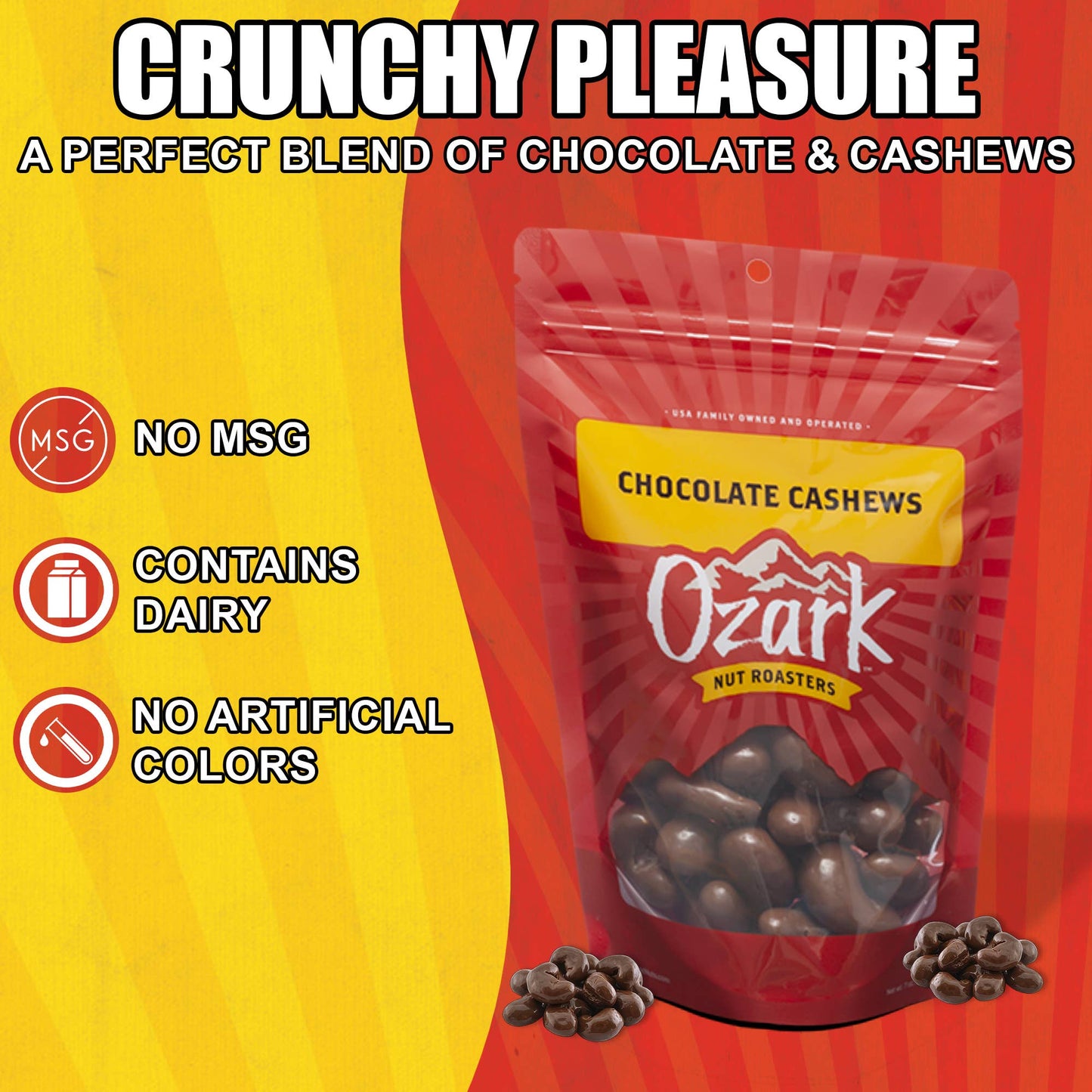 Chocolate Cashews - 7oz