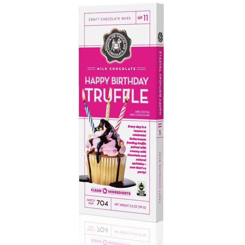 NO 11 - Milk Happy Birthday Truffle Bar 3.5 OZ -