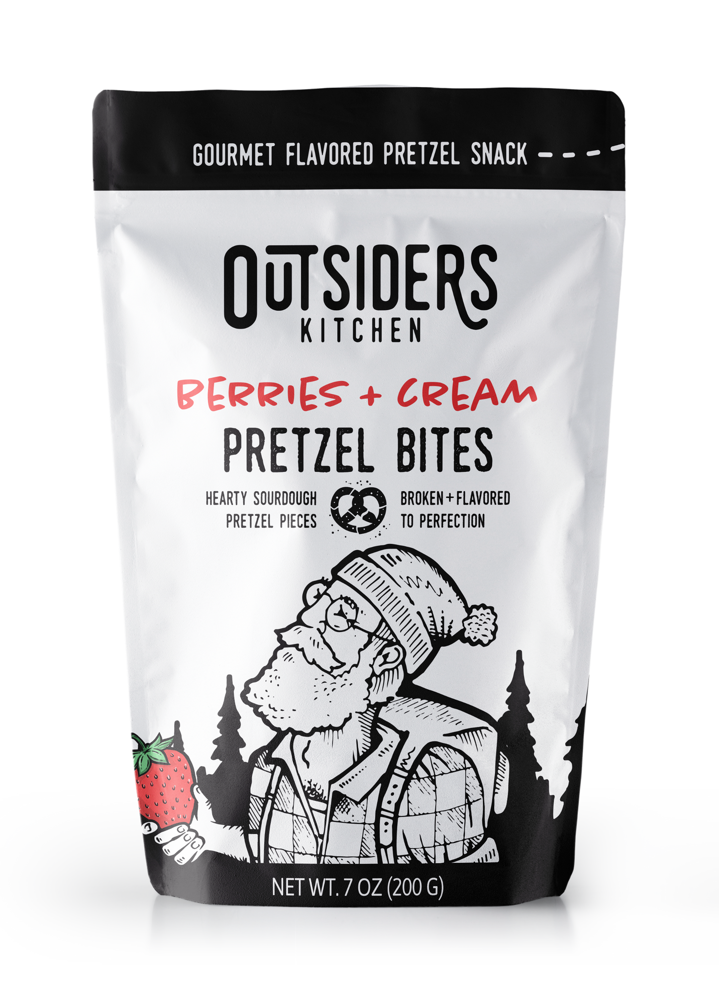 Outsiders Kitchen - Berries + Cream Pretzel Bites 1 bag