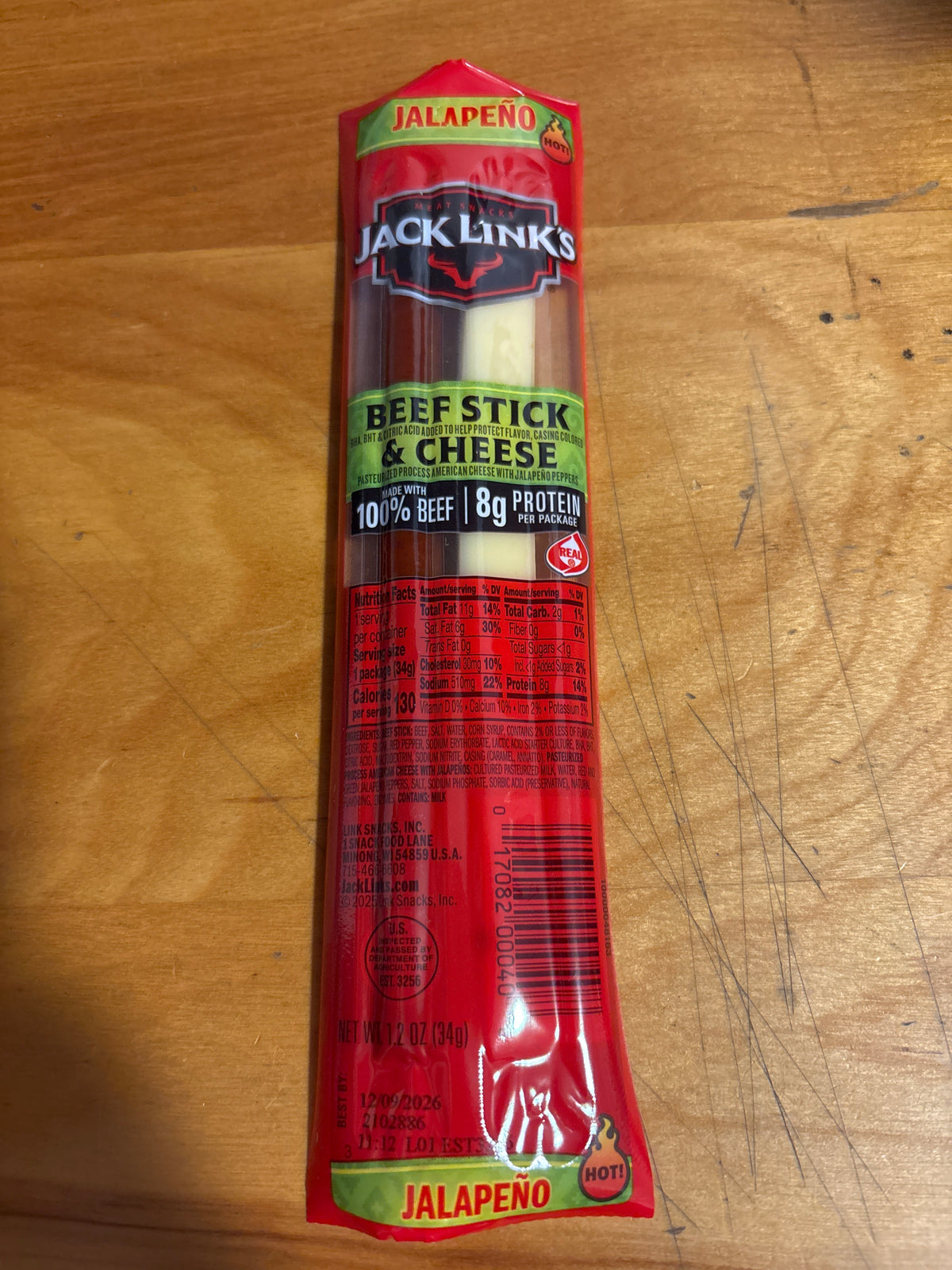 Jack links one pack