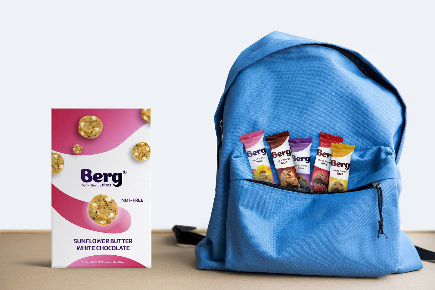 1.5oz Sunflower Butter White Chocolate Energy Bites