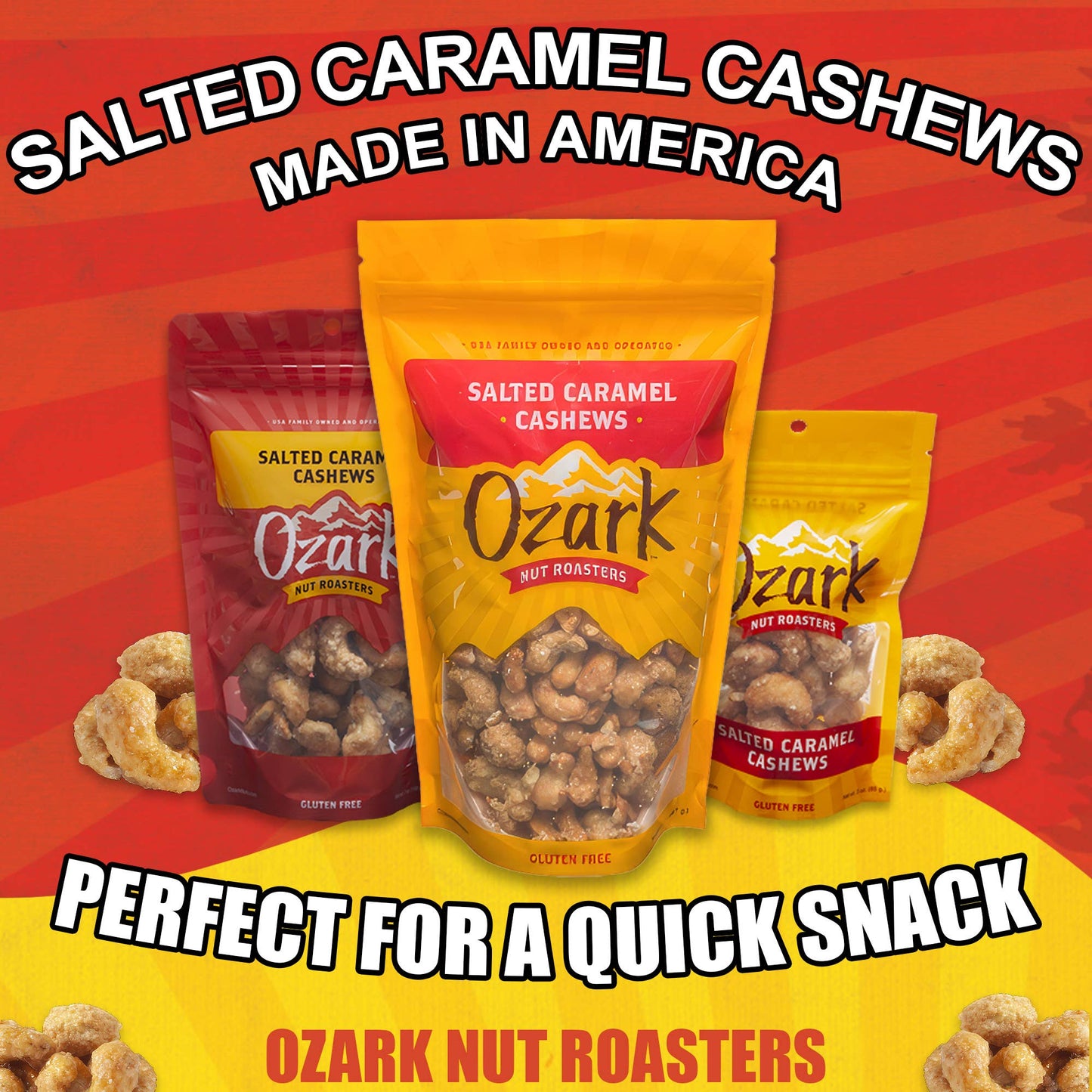 Salted Caramel Cashews - 7oz