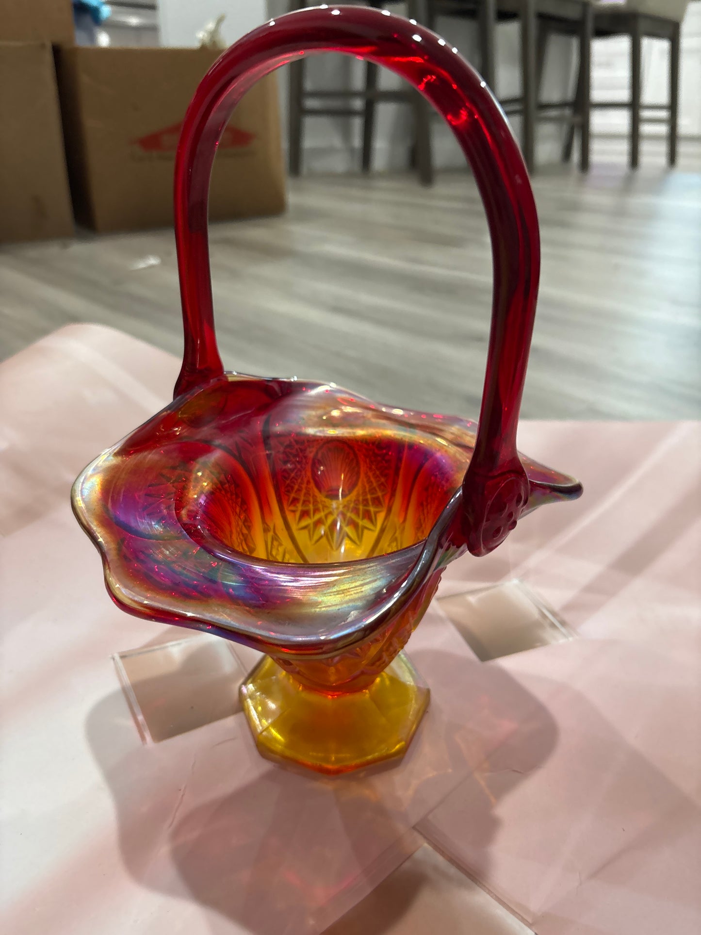 Glass basket