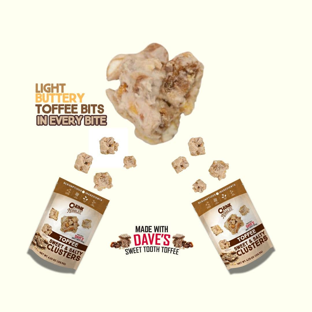 *NEW FLAVOR* Toffee Chunk Nibbles Pouch