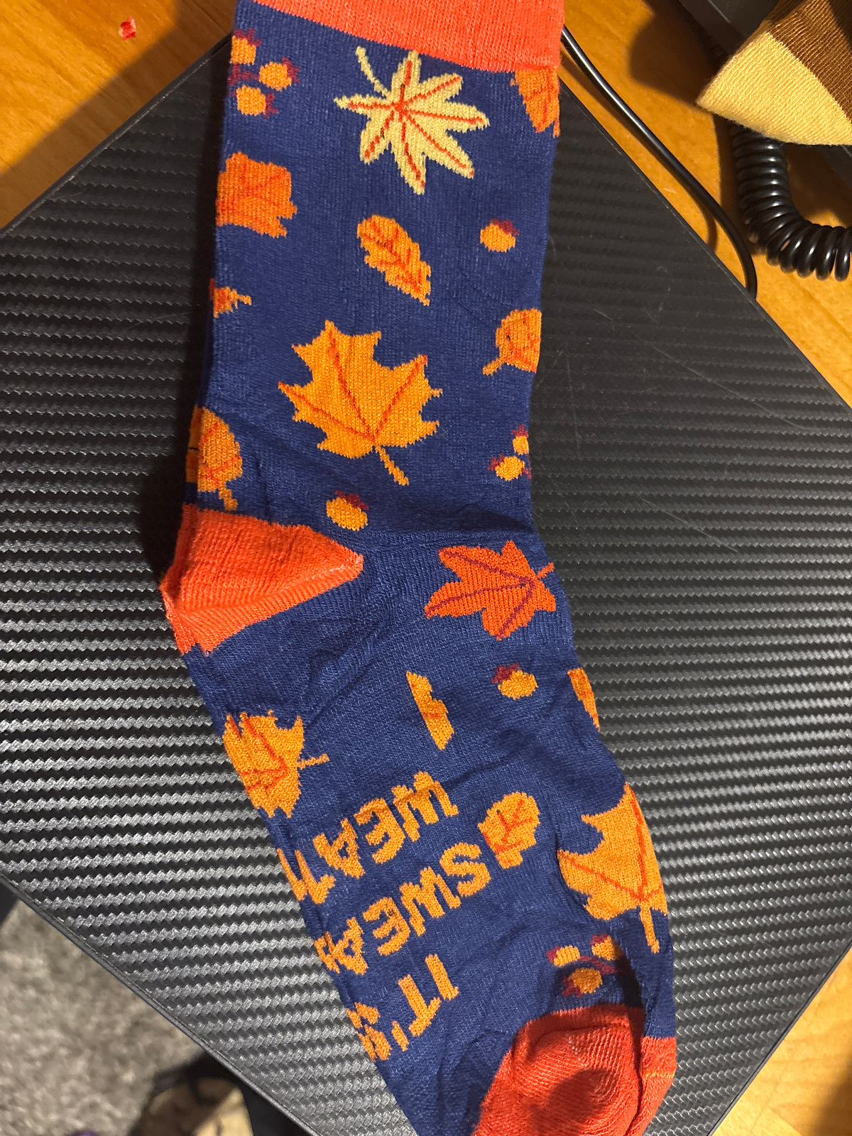 It’s sweater weather socks