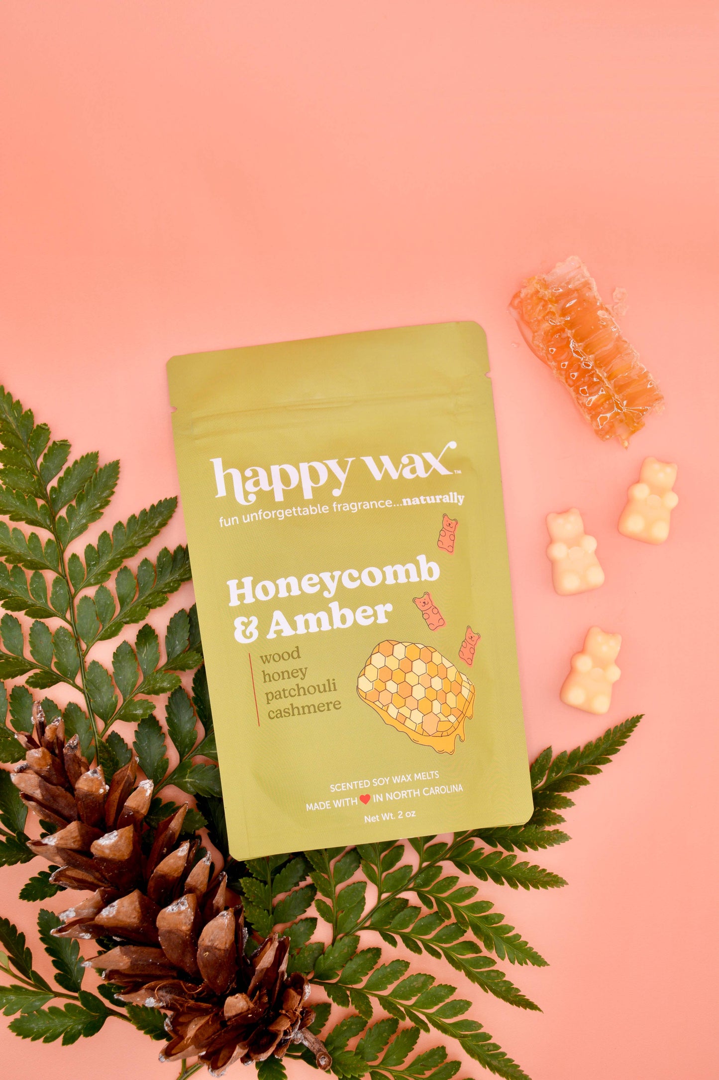 Honeycomb & Amber 2oz Pouch