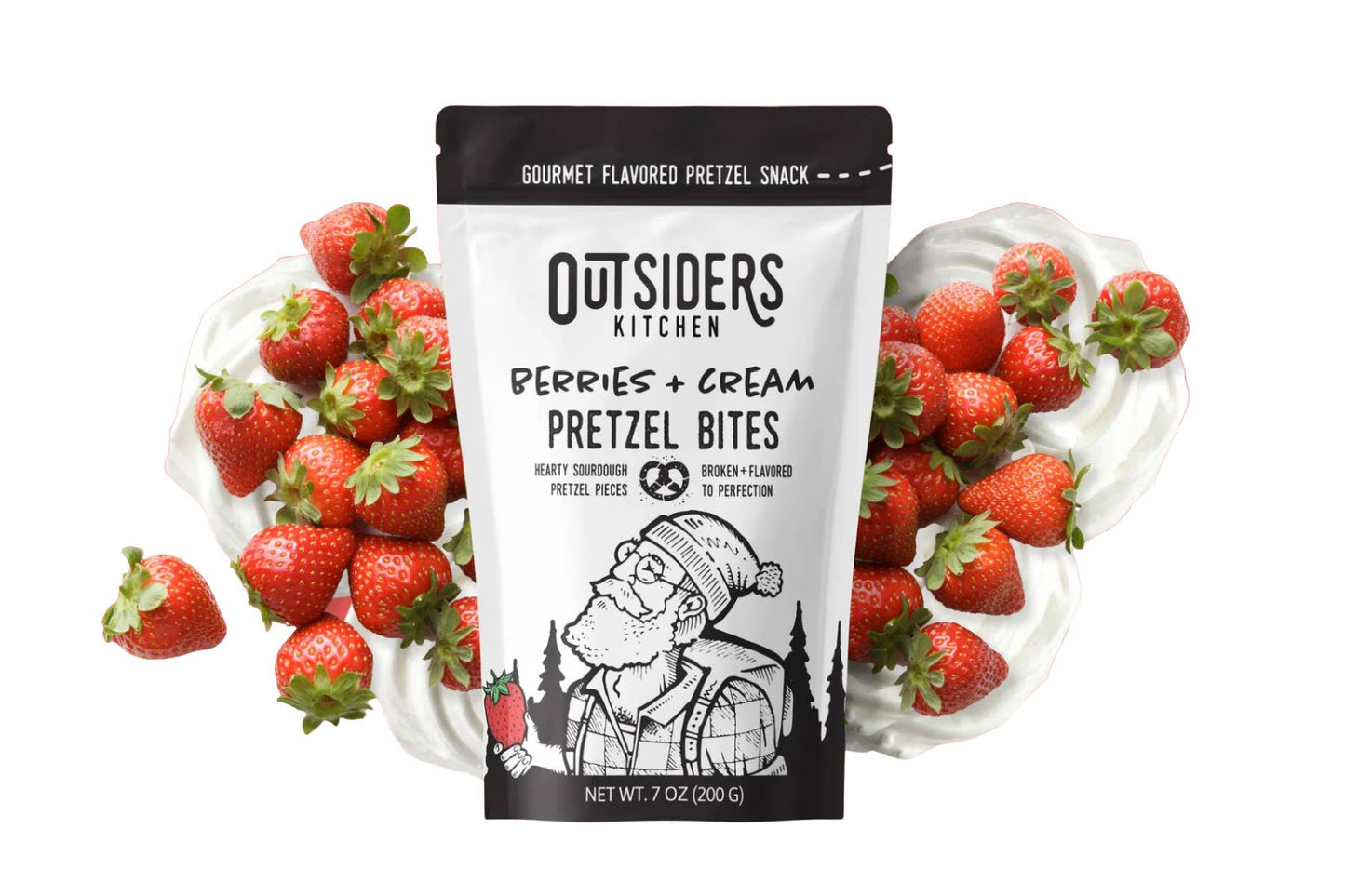Outsiders Kitchen - Berries + Cream Pretzel Bites 1 bag
