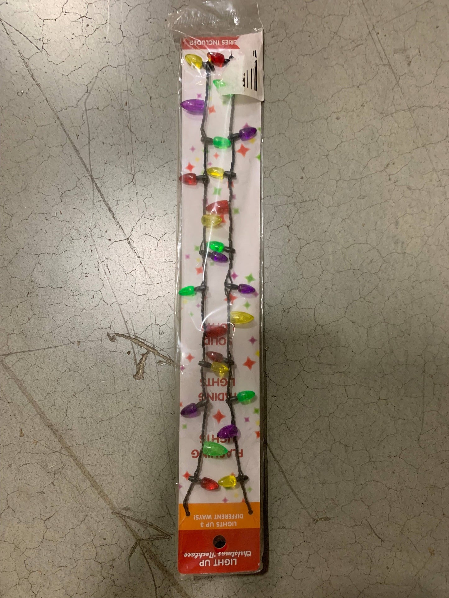 Novelty Closeout - LED CHRISTMAS LIGHT NECKLACE (3 MODES)-