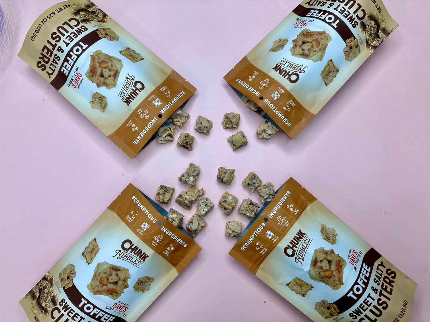 *NEW FLAVOR* Toffee Chunk Nibbles Pouch