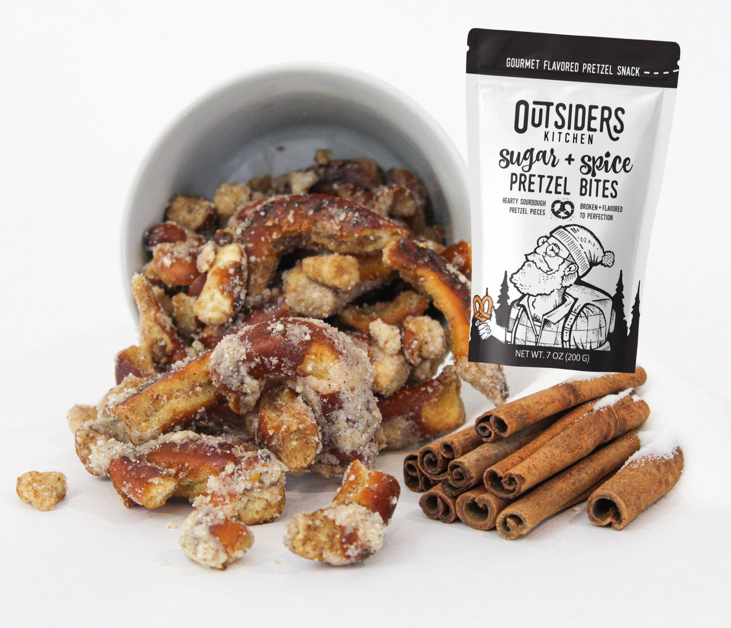 Outsiders Kitchen - Sugar + Spice Pretzel Bites 1 bag