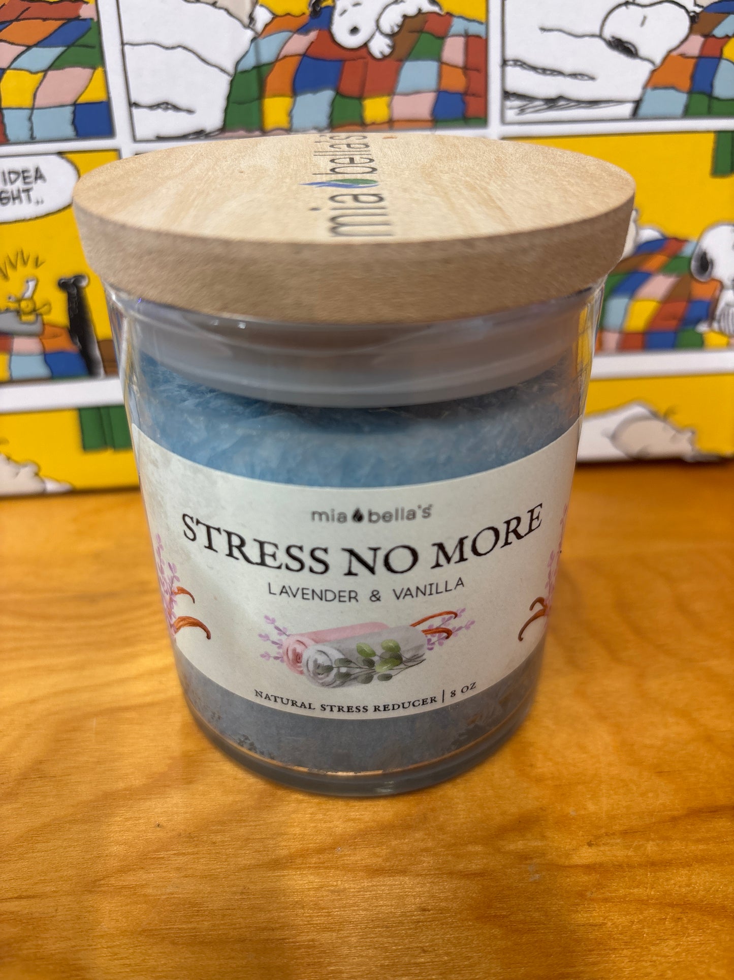 Two wick candle