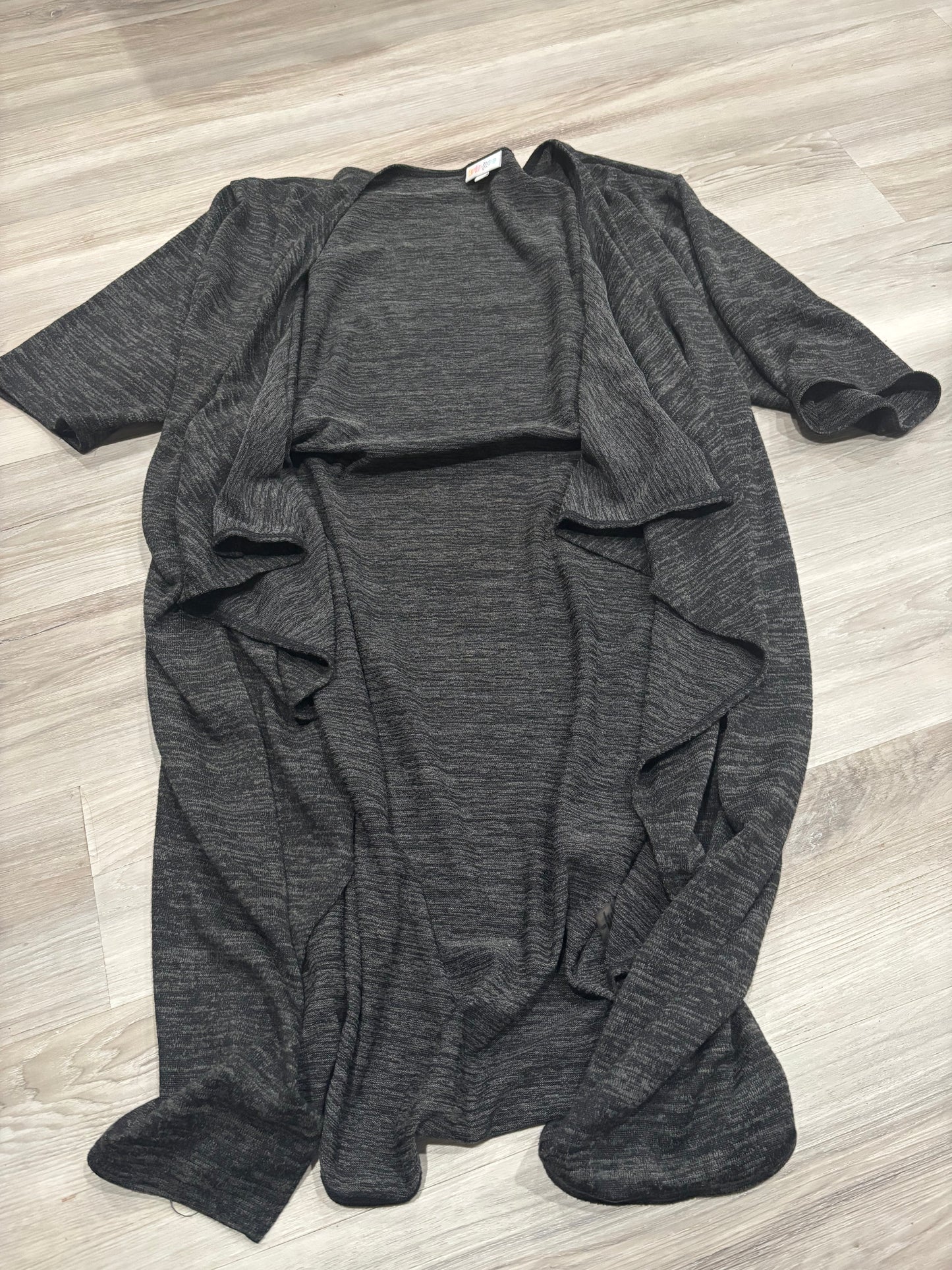 Dark grey small butterfly cardigan Lularoe