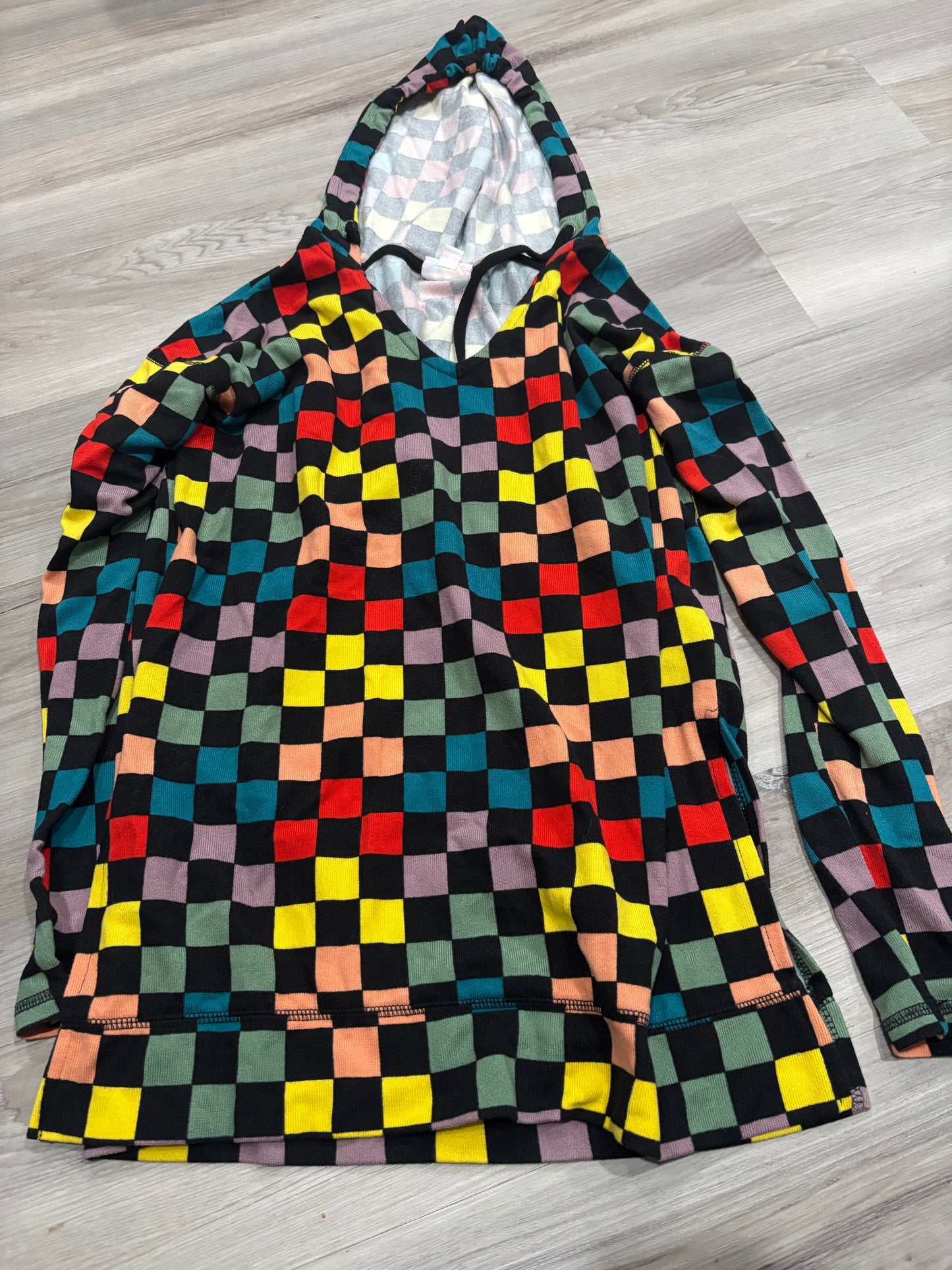 Lularoe autism color block hoodie small
