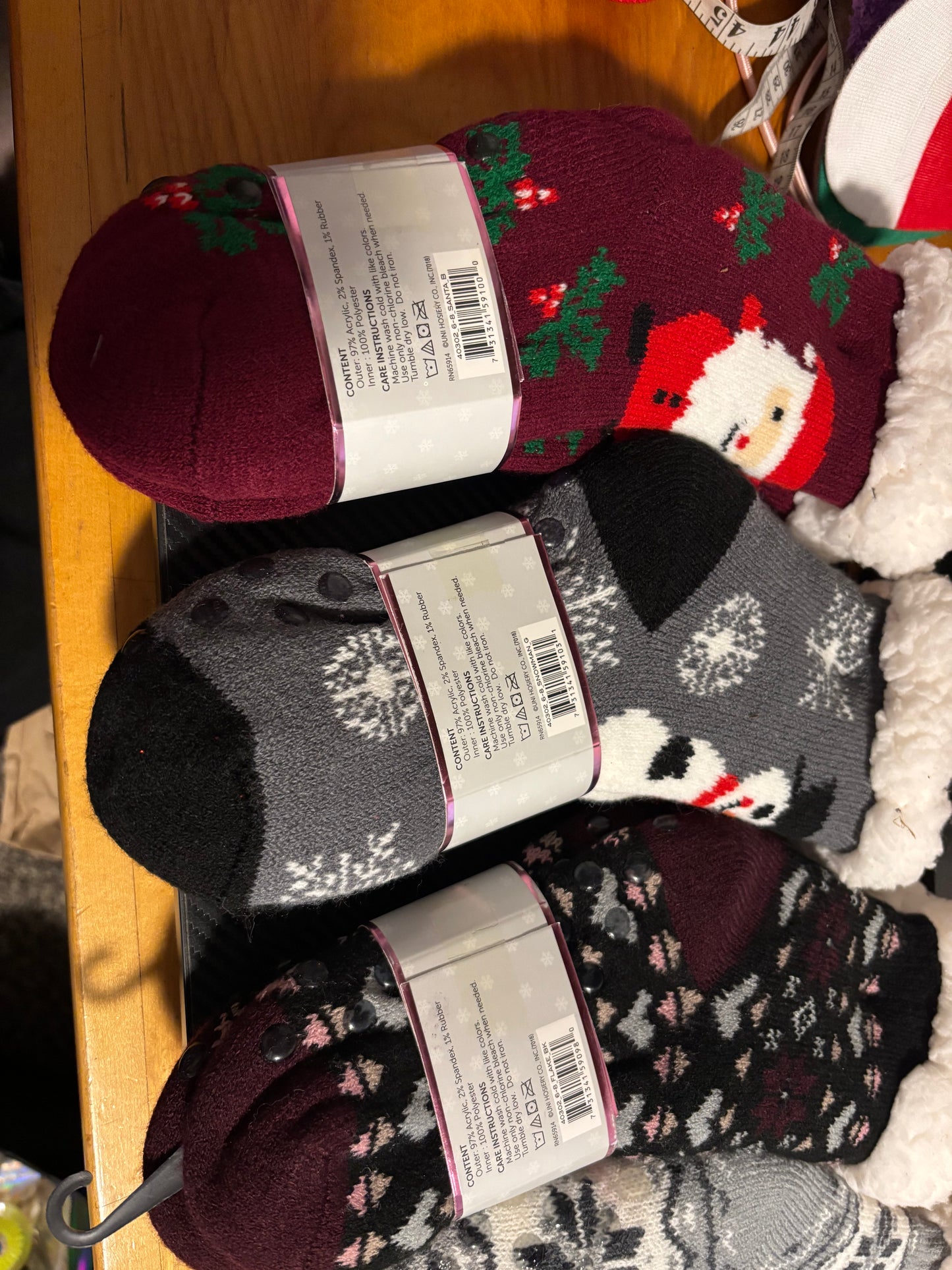 Mystery slipper sock
