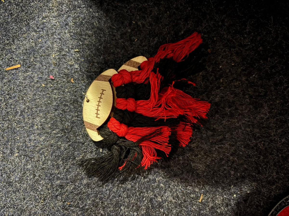 Football earrings