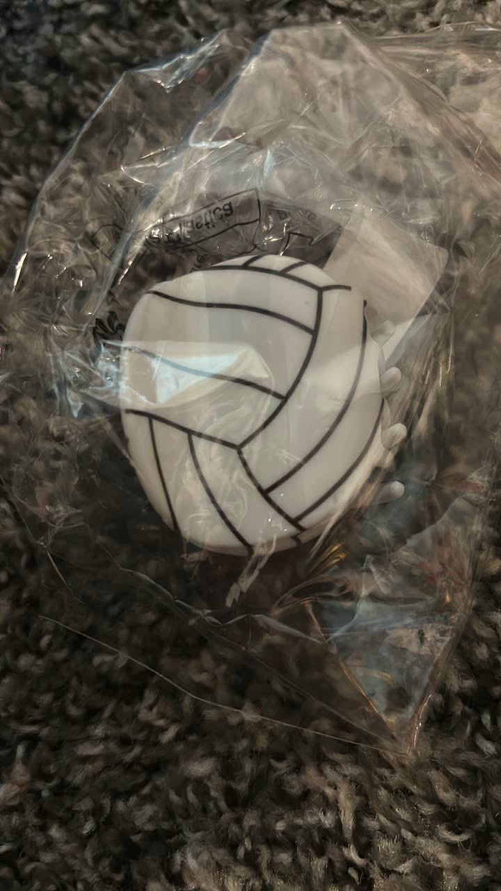 Volleyball hair clip