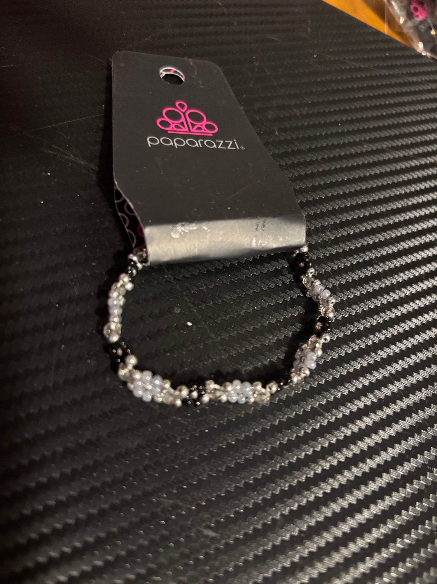 Sea bead stretch bracelet