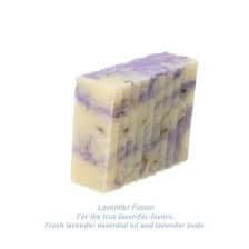 goat soap lavender flowers 1 bar