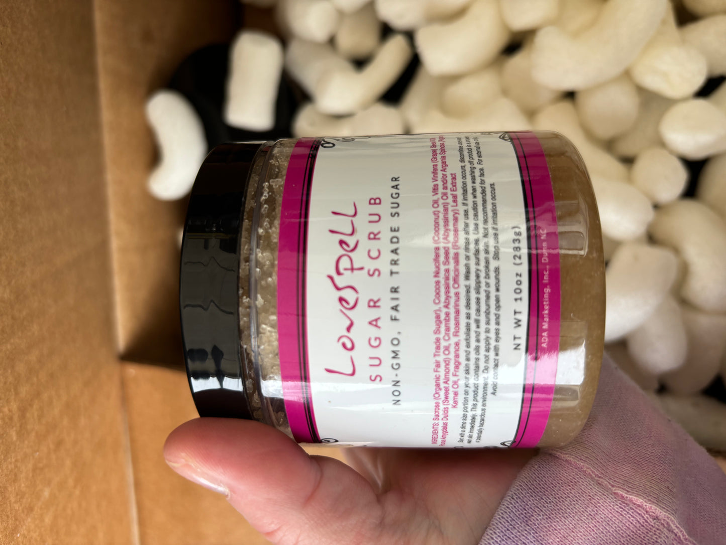 goat company love spell sugar scrub
