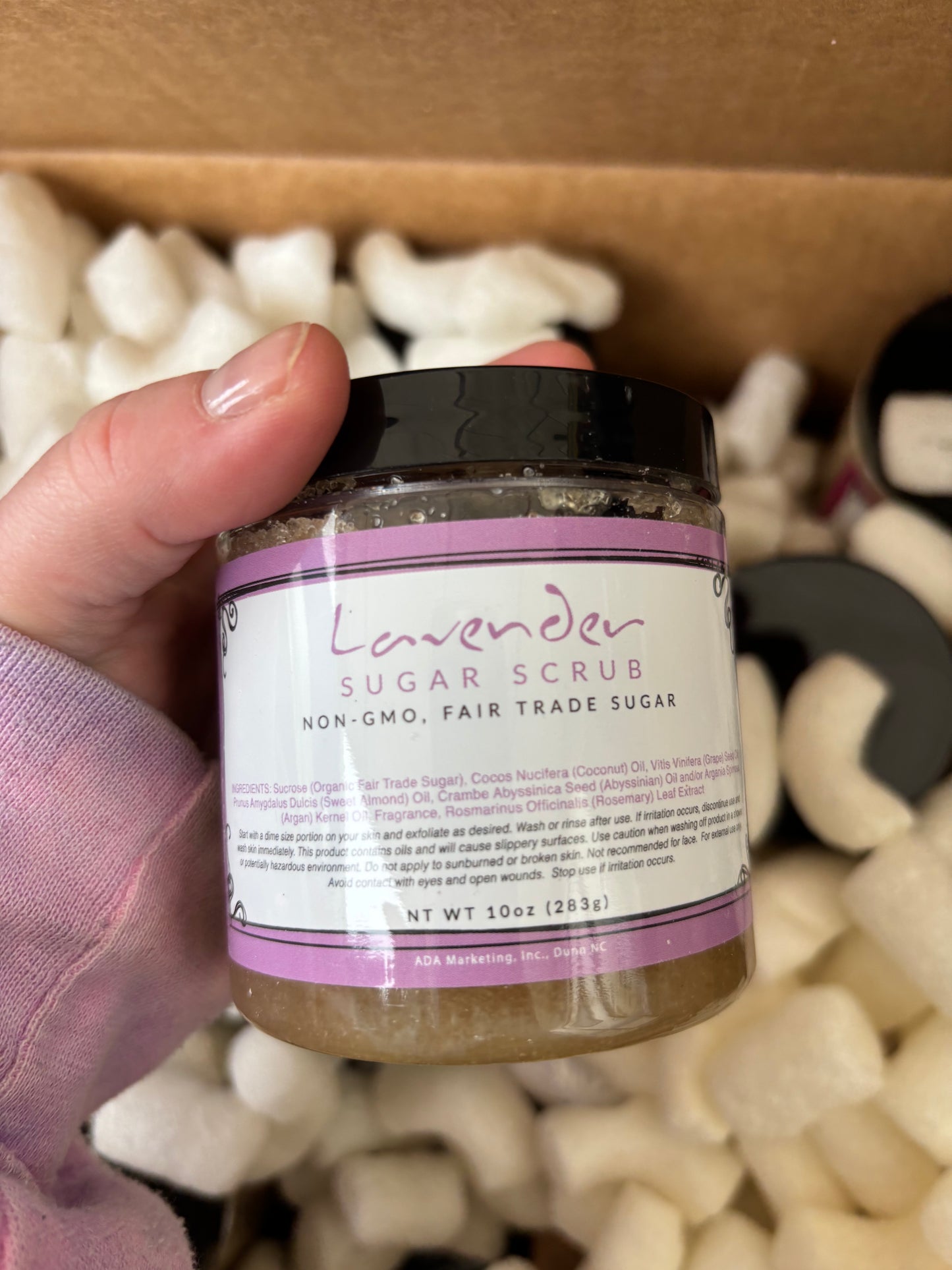 goat company lavender sugar scrub