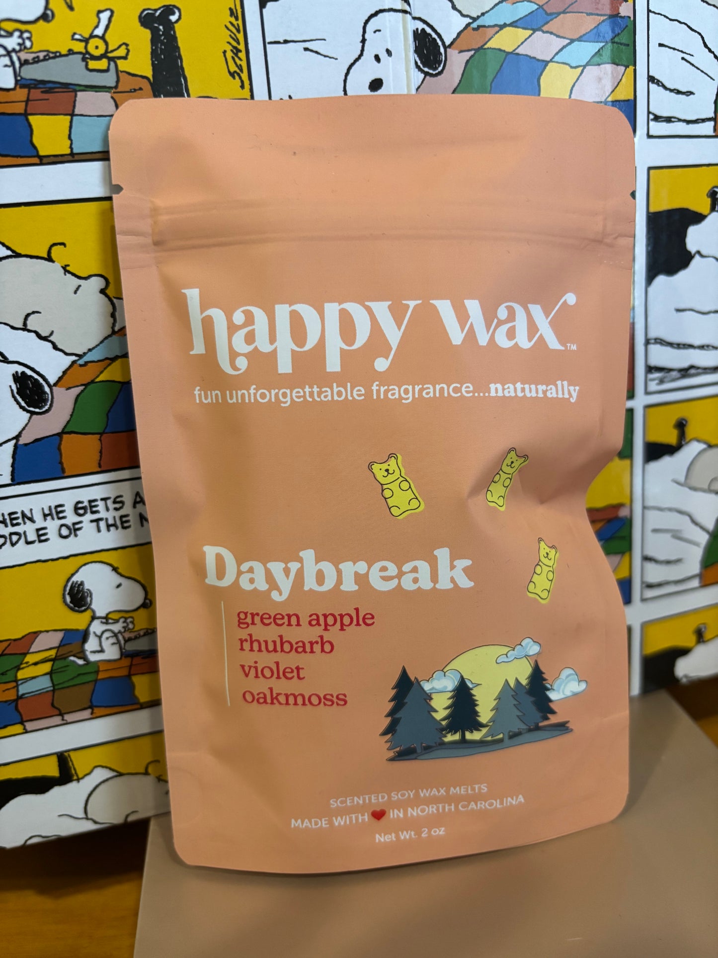 Daybreak happy wax