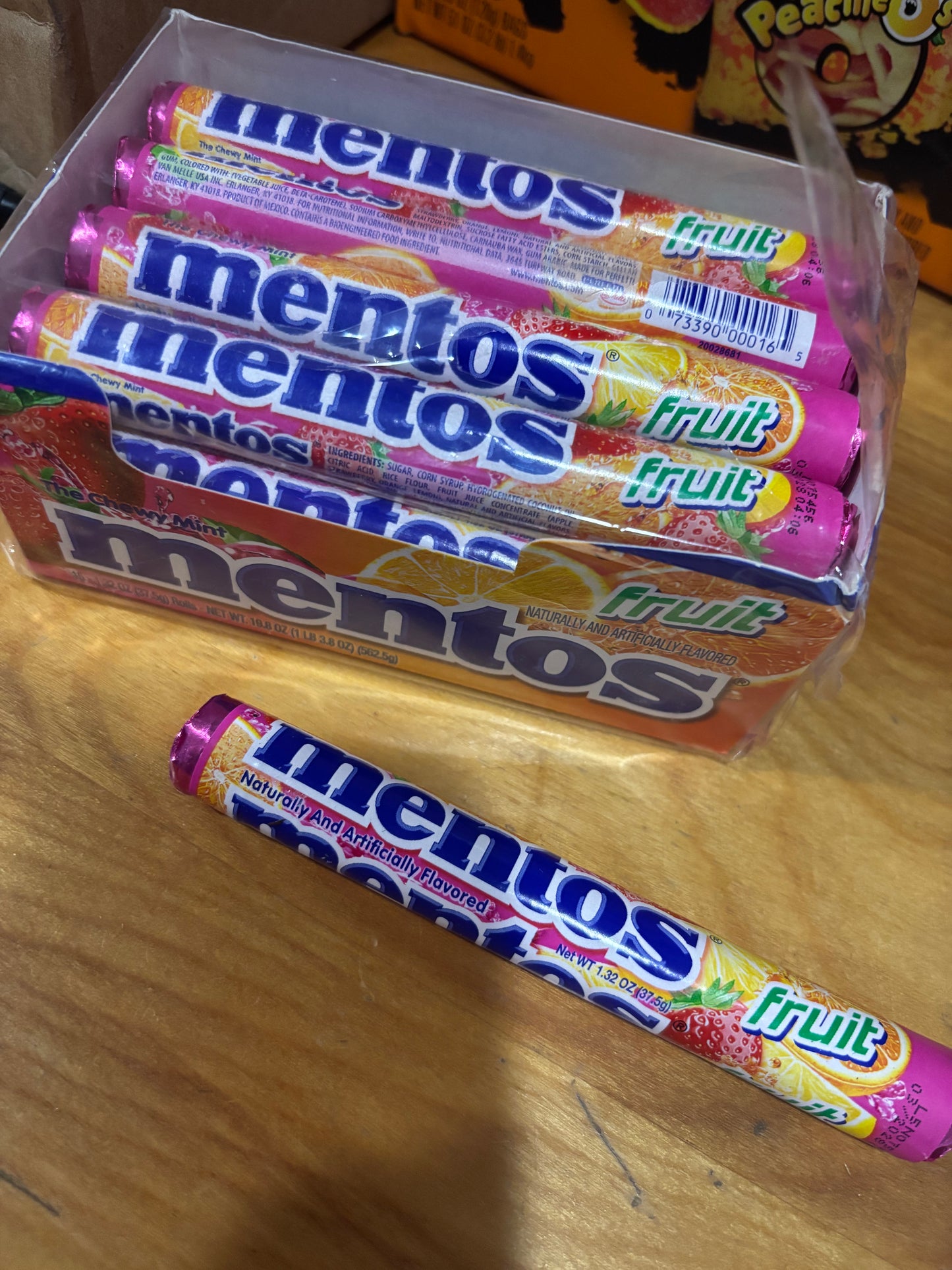 Mentos fruit