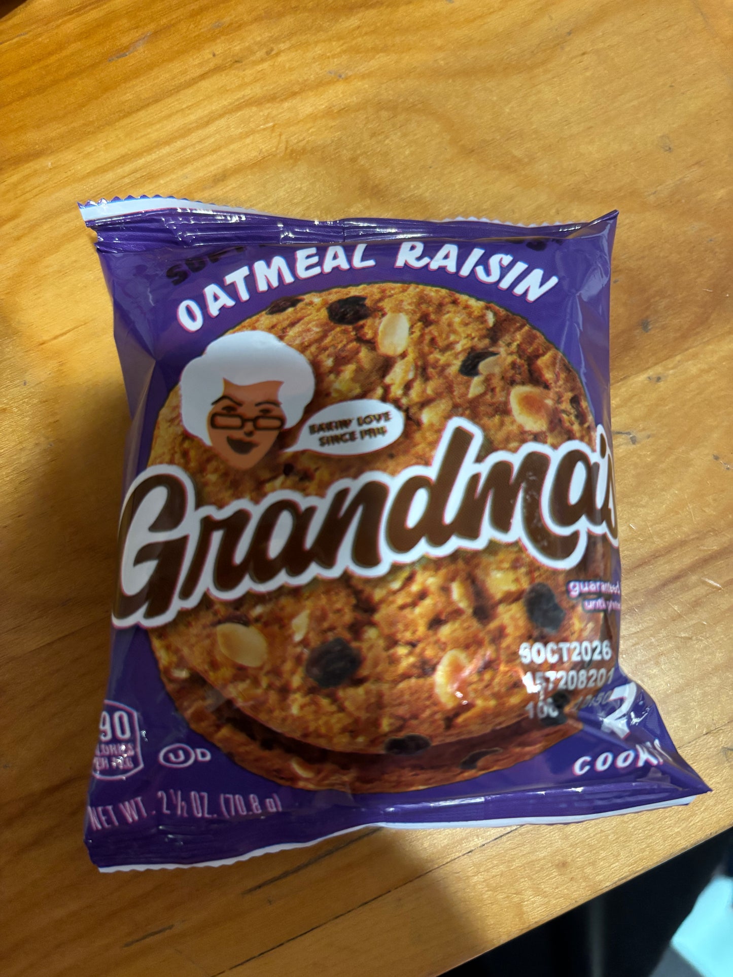 Oatmeal raisin