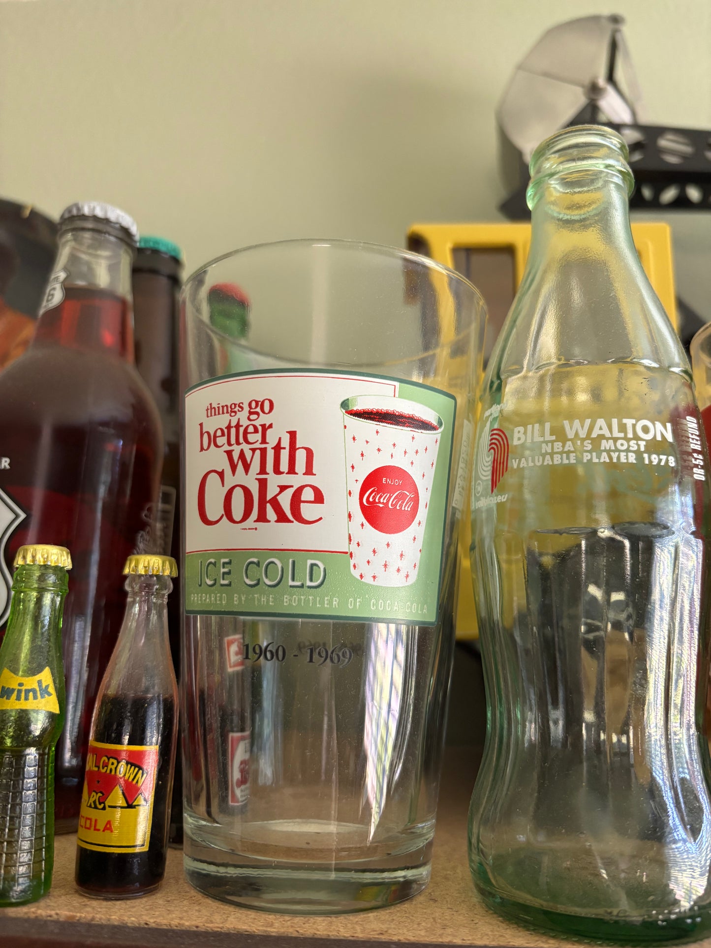Coca Cola vintage glass