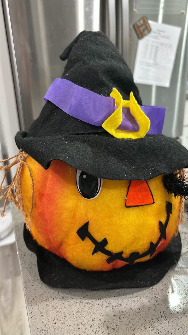Light up pumpkin