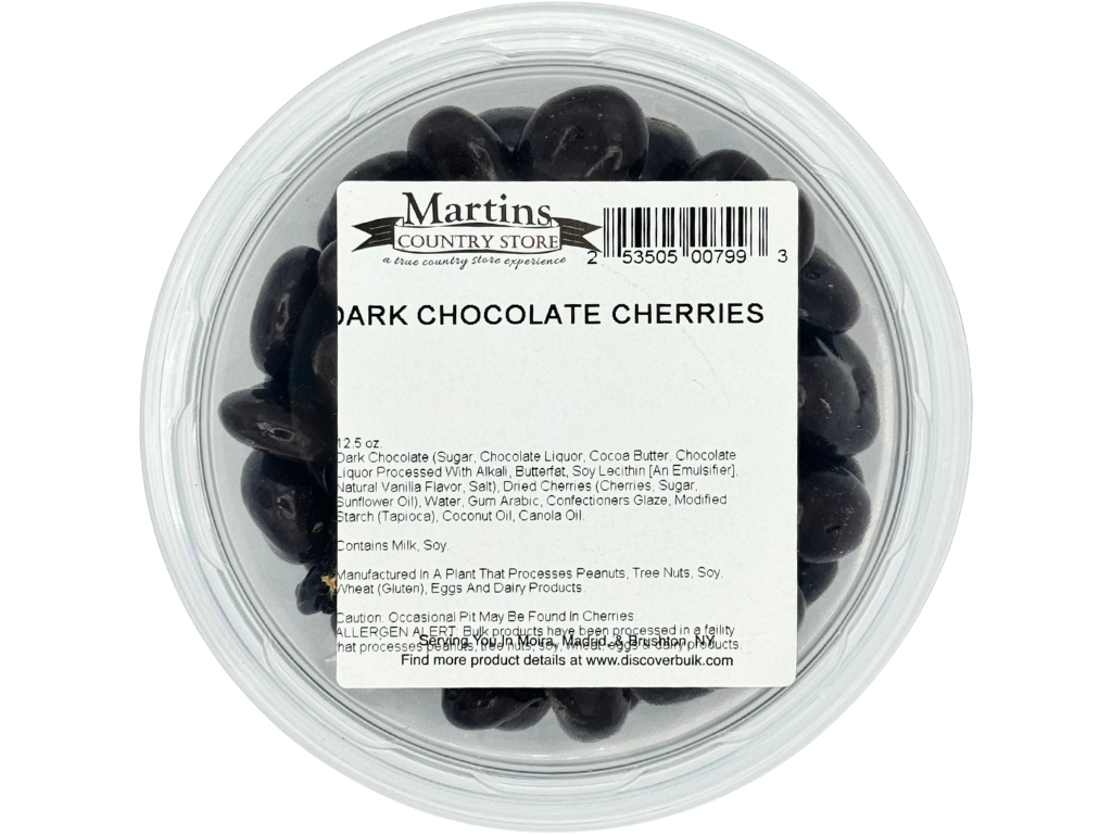 DARK CHOCOLATE CHERRIES 12.5oz