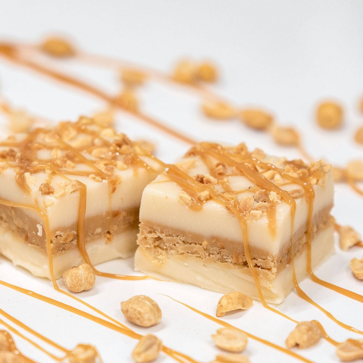 Valley Fudge & Candy - Caramel Salted Peanut Fudge 1 piece