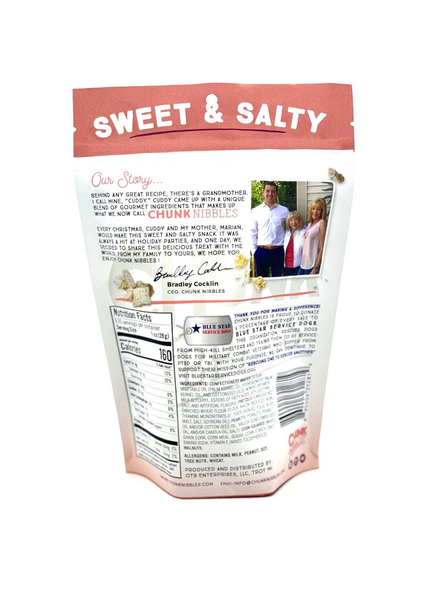 Vanilla (Original) Chunk Nibbles Pouch