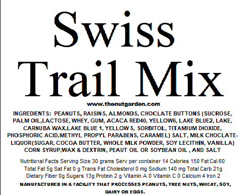 Swiss Trail Mix (15 oz)