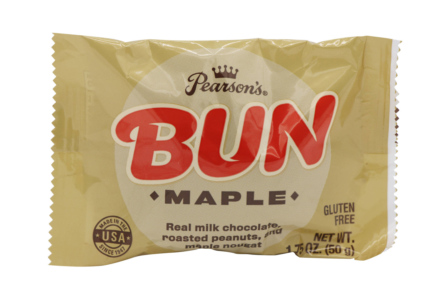 Pearson's Maple Bun Bar, 1.75oz