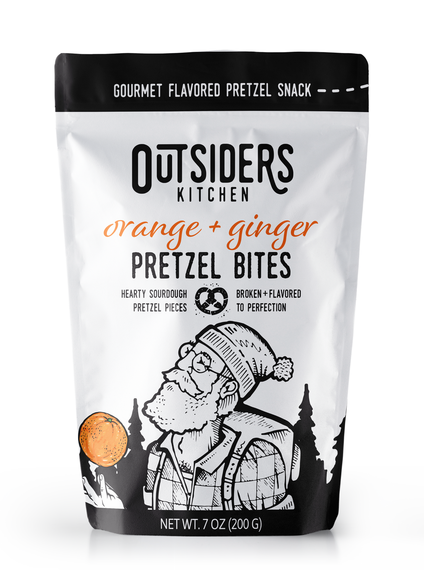 Outsiders Kitchen - Orange + Ginger Pretzel Bites 1 bag
