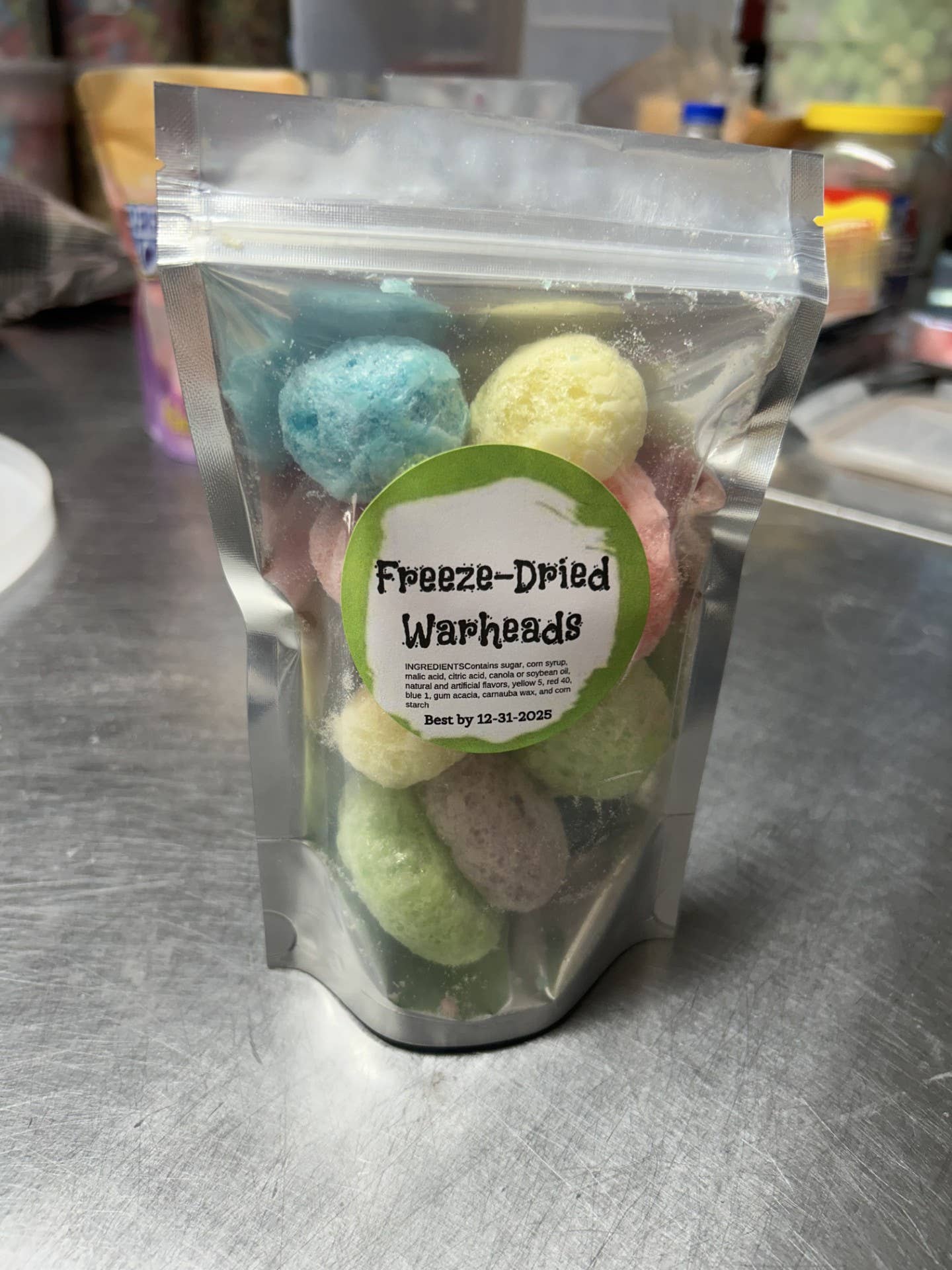 Freeze-Dried Candy-Warheads