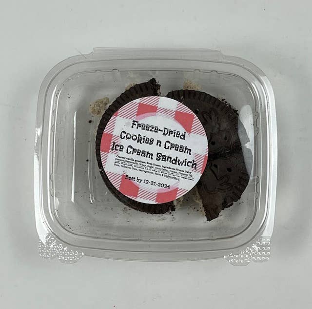 Freeze-Dried Candy-Ice Cream Sandwiches