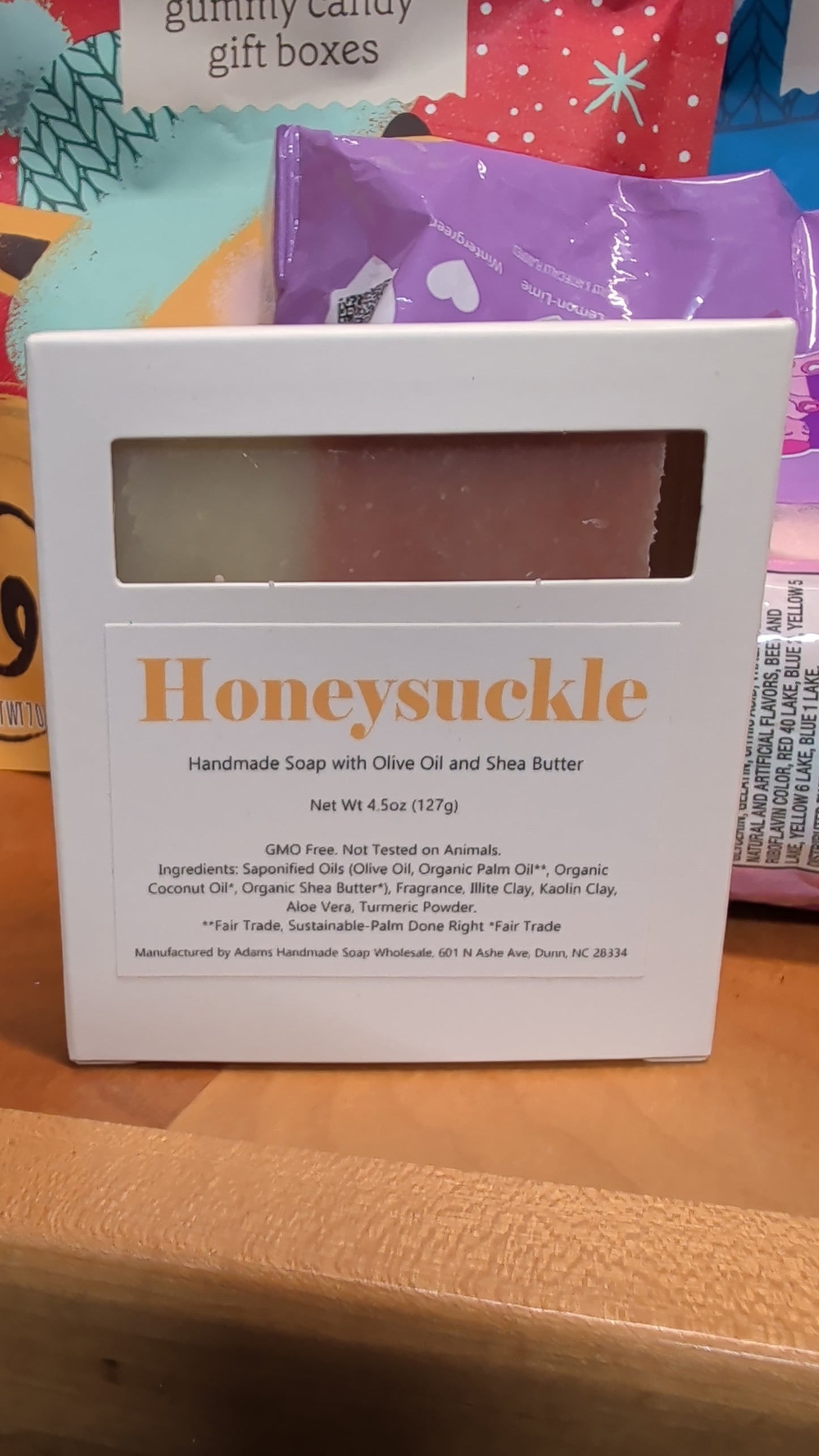 Honeysuckle Goat soap