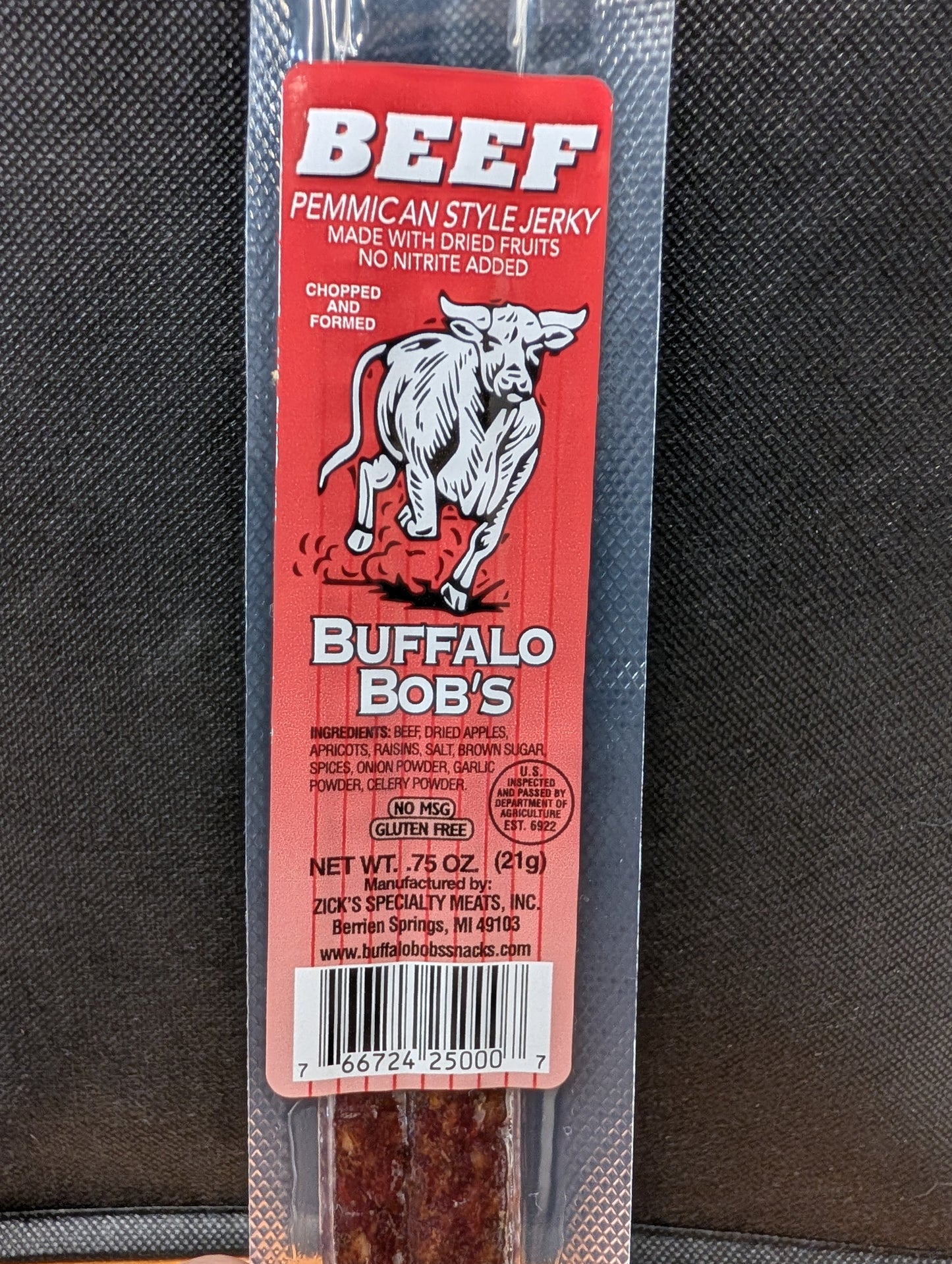 Buffalo Bob's, PEMMICAN STYLE JERKY bb